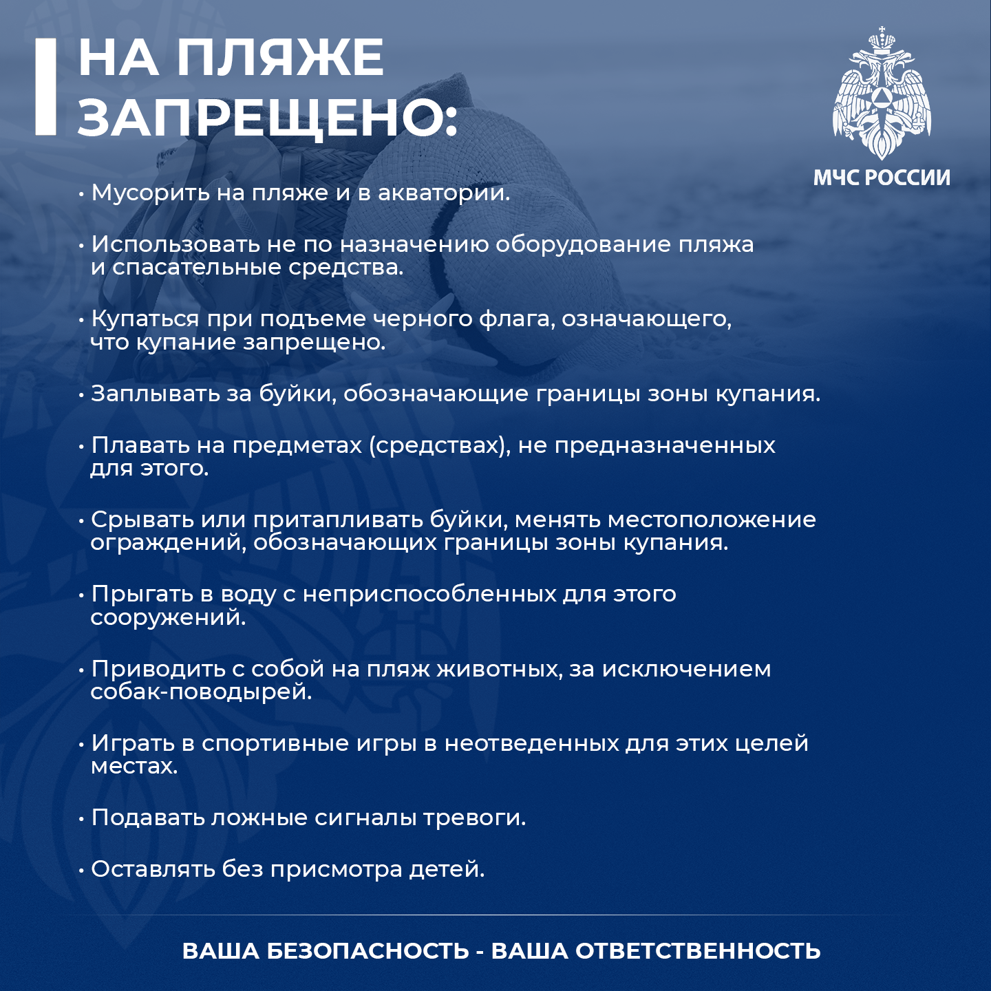 Безопасность на воде.
